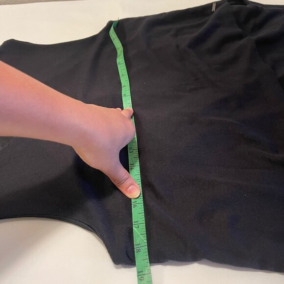 Bundle It! Elle Women's Tank Top Black sleeveless Two layer Blouse Shirt Size L - Picture 7 of 8